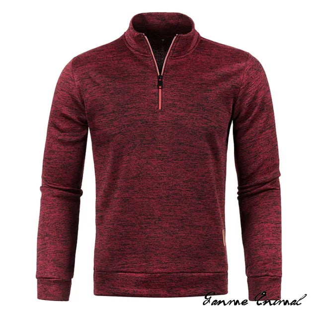 Sweter Sammy Jackson™ z zamkiem | Grubszy sweter z półzamkiem