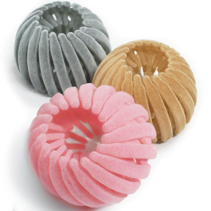Stijlvolle Vogelnest Haarclips - Set van 3