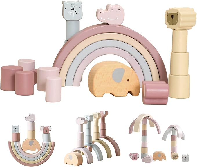 Montessori Wooden Play Set – Buildoro