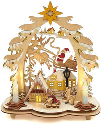 LED Kerst Dorp Huisje - SantaGlow