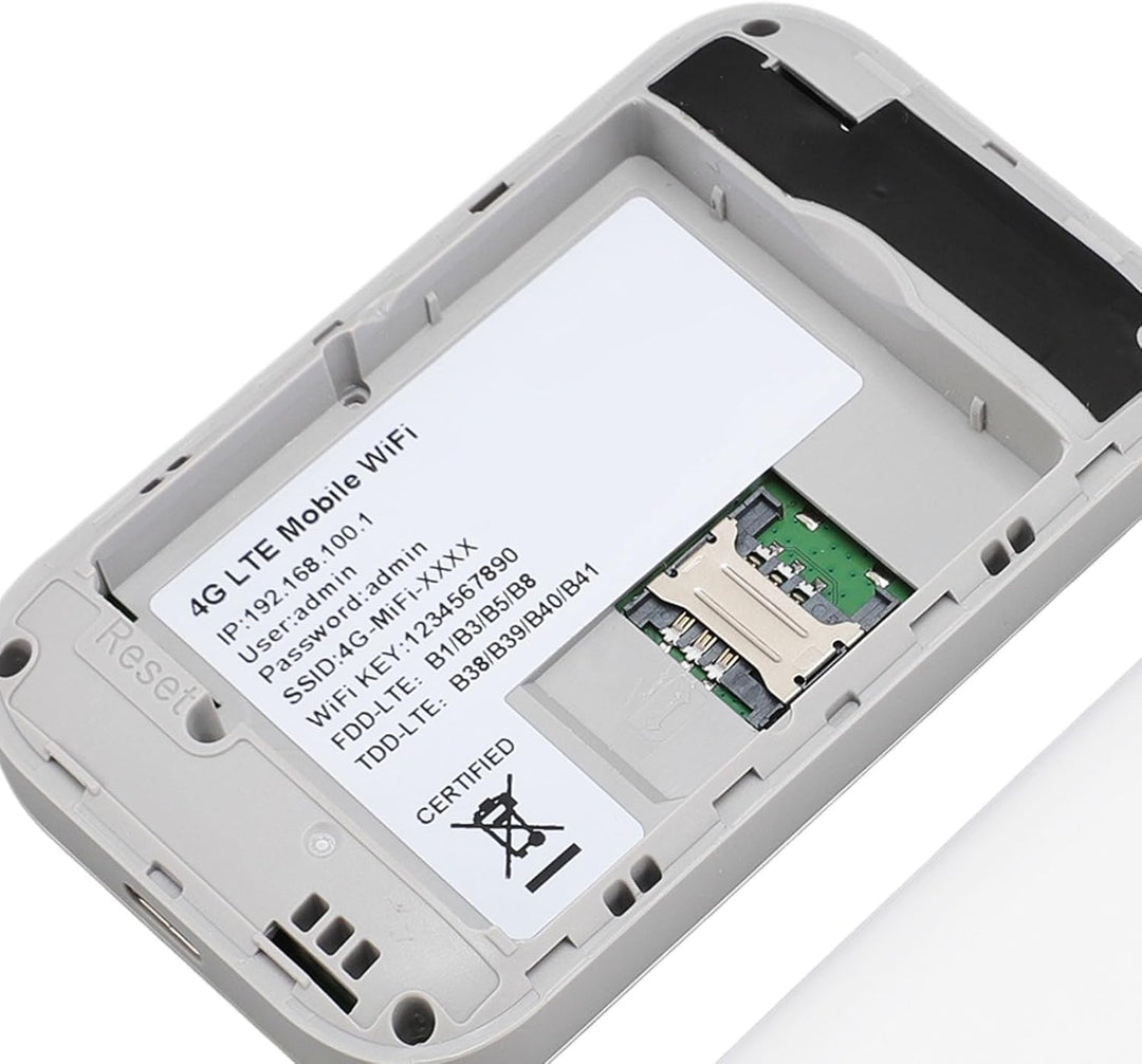 4G LTE USB WiFi Hotspot Modem with 300 Mbps Speed and 3000 mAh Battery – Netvora
