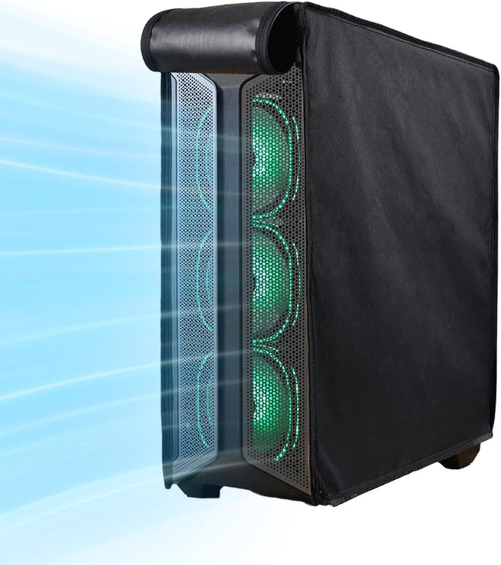 Funda impermeable antipolvo para CPU de computadora con cremalleras – Cylor