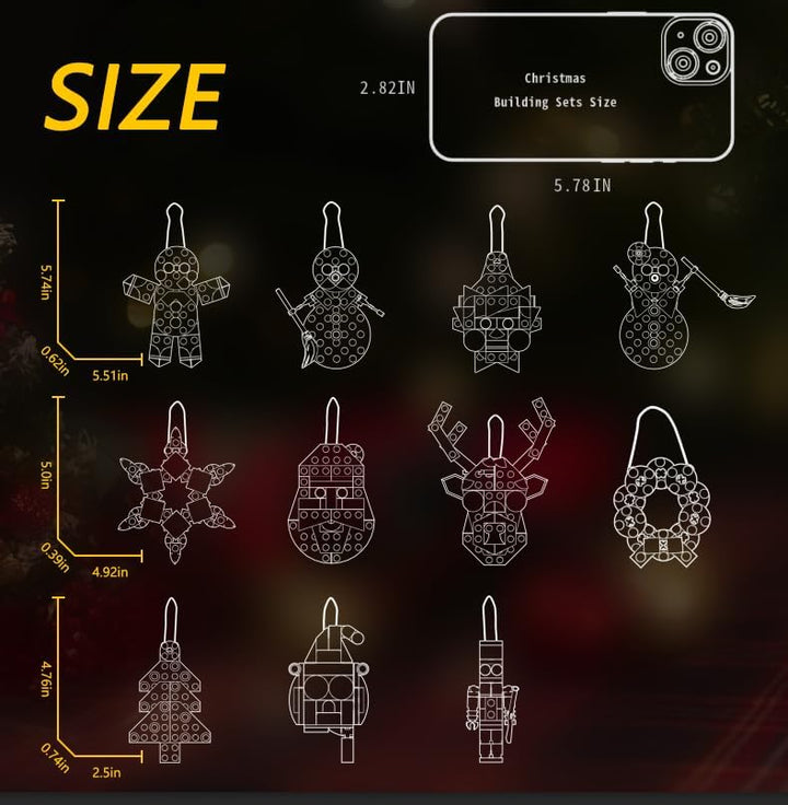 Christmas Ornament Craft Building Set - OrnaCraft