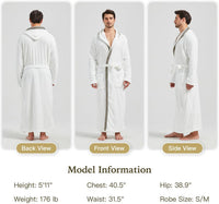 Comfortabele Flanellen Heren Badjas - James