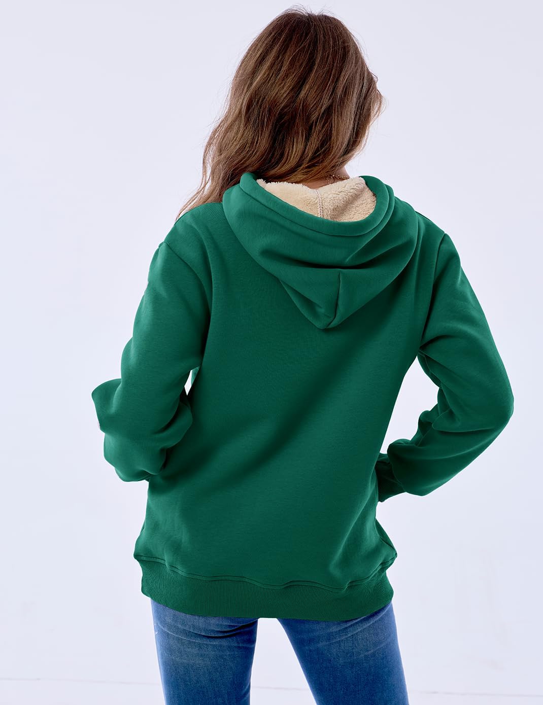 Women's Casual Fleece-Lined Hoodie - Lilly
