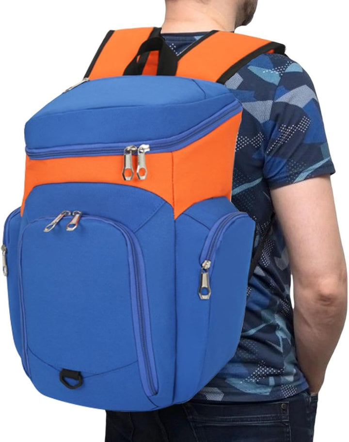 Mochila de baloncesto para hombre – Bolsa deportiva grande de 30L con base impermeable – Draycor