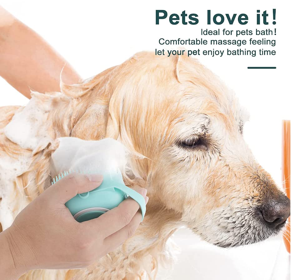 Soft Brush for Bathing & Grooming Pets