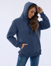 Women's Casual Fleece-Lined Hoodie - Lilly