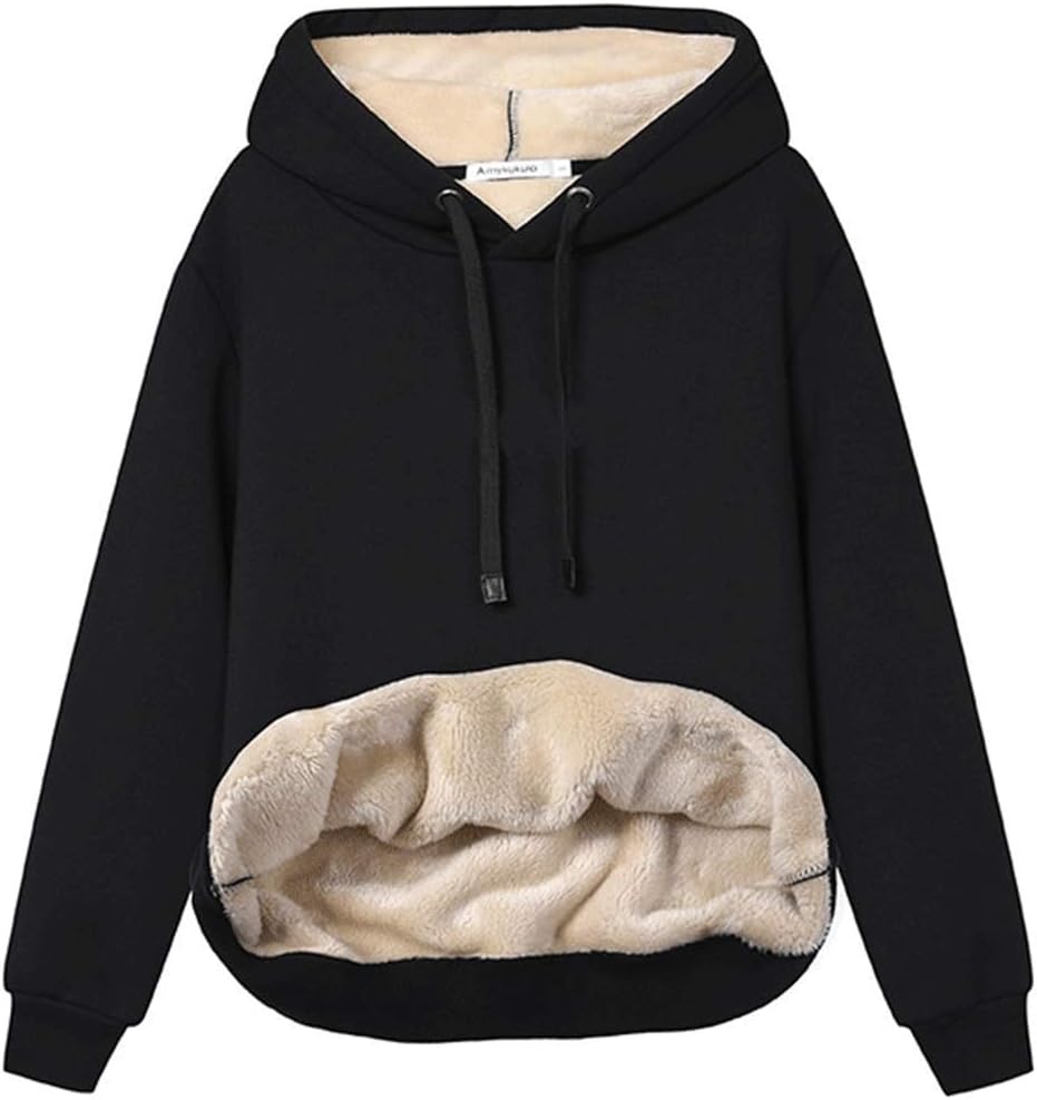 Women's Casual Fleece-Lined Hoodie - Lilly