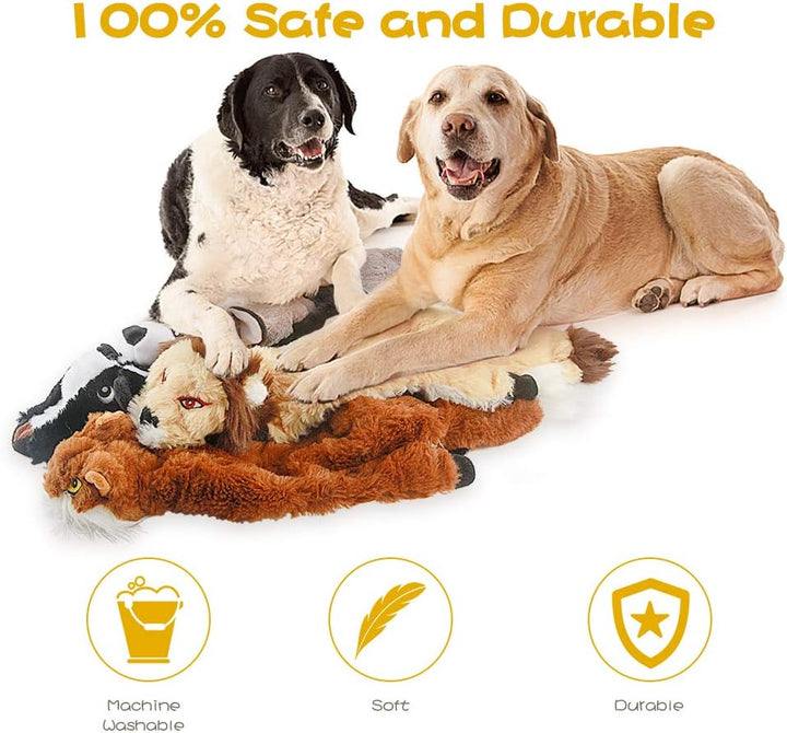 Durable Squeaky Dog Toy - Set of 5