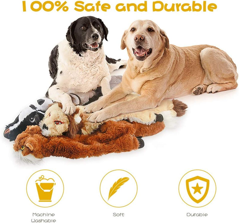 Durable Squeaky Dog Toy - Set of 5