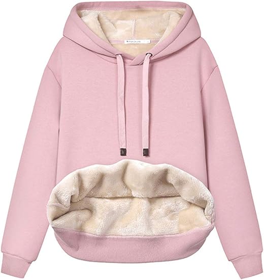 Women's Casual Fleece-Lined Hoodie - Lilly