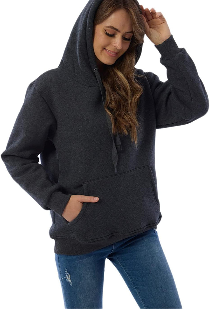 Women's Casual Fleece-Lined Hoodie - Lilly