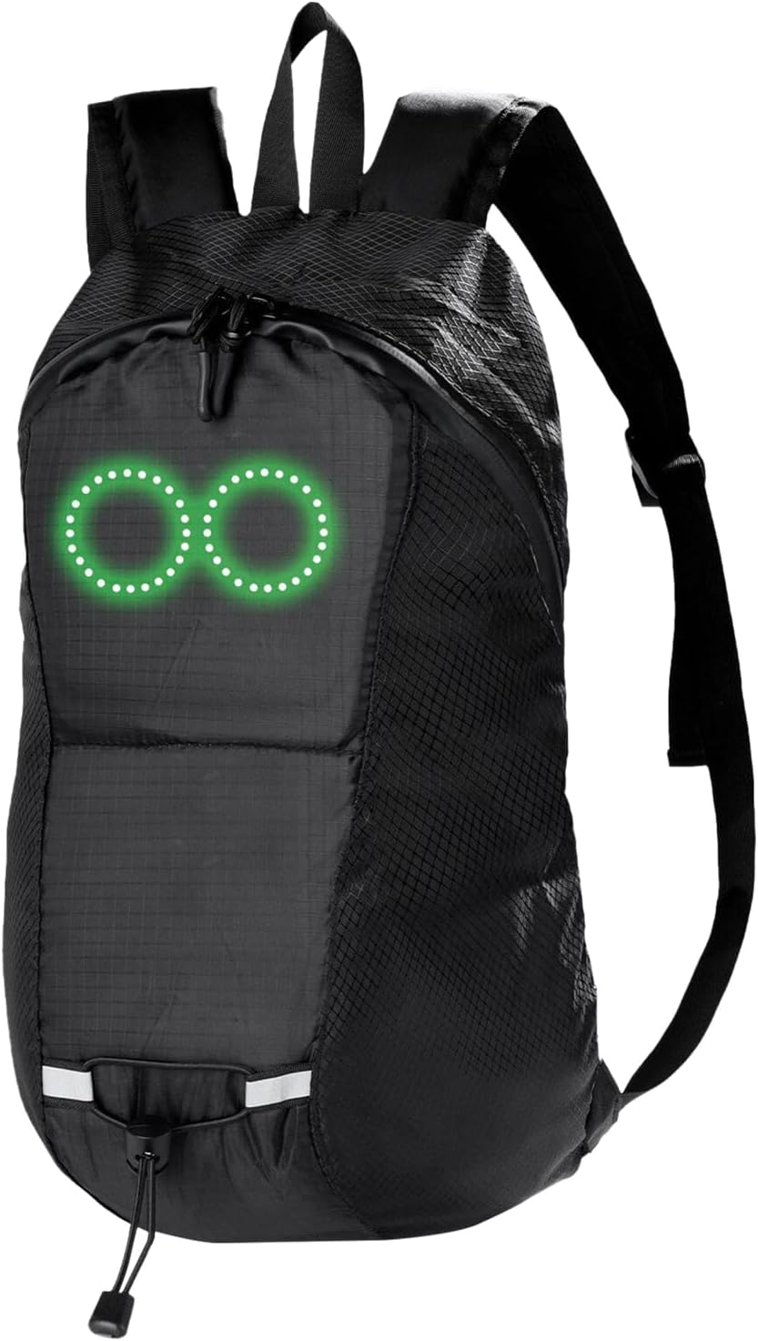 LED Travel Backpack – Waterproof Luminous Backpack with Music-Reactive Lighting – Nexora