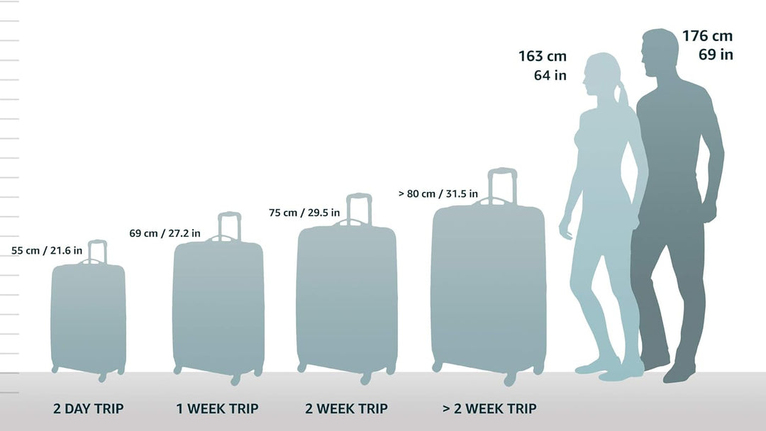 Lightweight Expandable Hardcase Carry-On with Dual Spinner Wheels