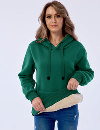 Women's Casual Fleece-Lined Hoodie - Lilly