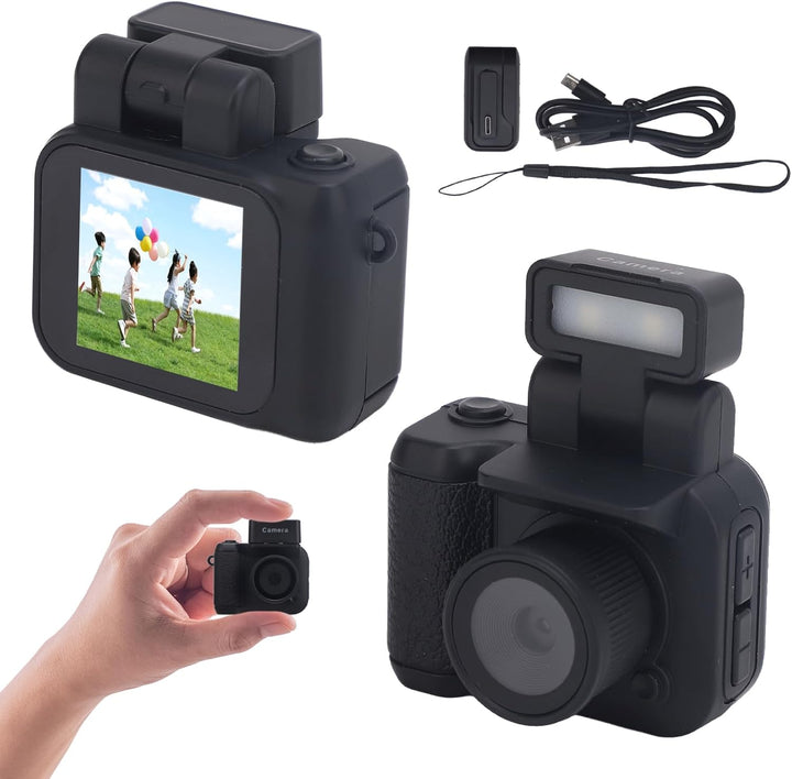 Mini Sleutelhanger Digitale Camera met 1080P Video en Retro Ontwerp – Rivoma