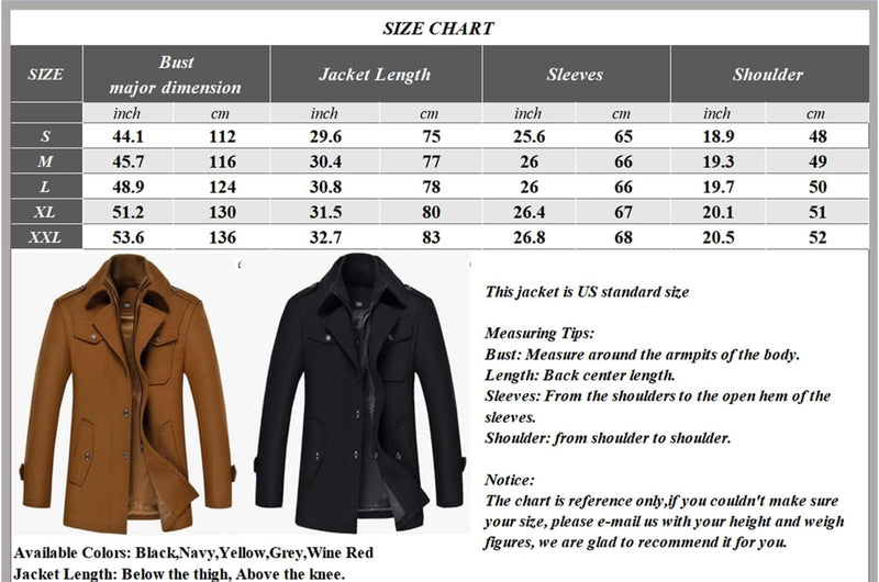 Klassieke Heren Winterblazer - Luca