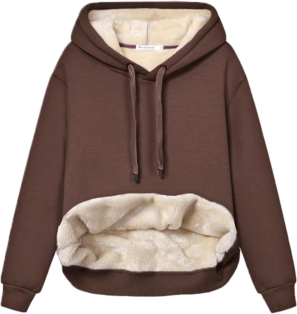 Women's Casual Fleece-Lined Hoodie - Lilly