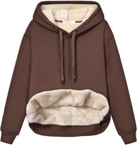 Women's Casual Fleece-Lined Hoodie - Lilly