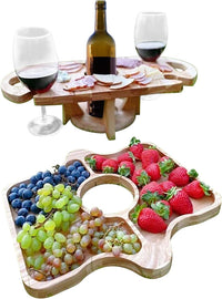 Sammy Jackson™ 2-in-1 Fruit and Wine Glass Table Rack