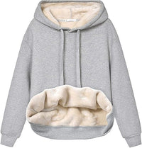 Women's Casual Fleece-Lined Hoodie - Lilly