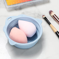 Foldable Silicone Brush Cleaning Bowl