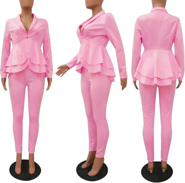 Blazer en Broek Set - Faylinn