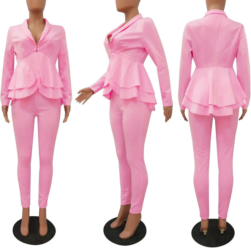 Blazer en Broek Set - Faylinn