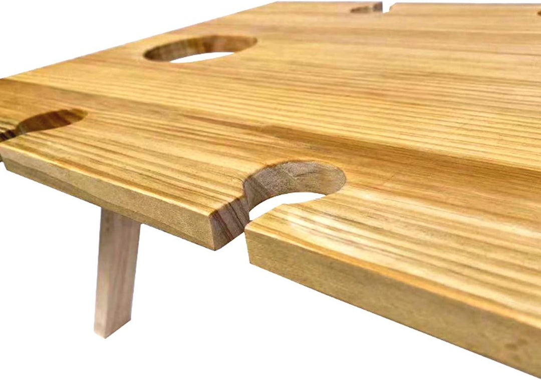Sammy Jackson™ Draagbare Houten Wijnrektafel