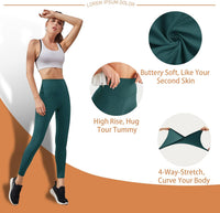 LuxeFit High-Waisted Leggings - Selene