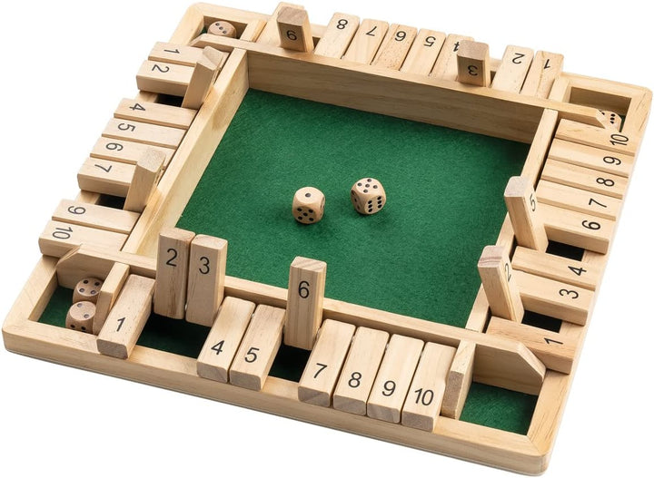 Wooden Dice Board Game - MathKingdom