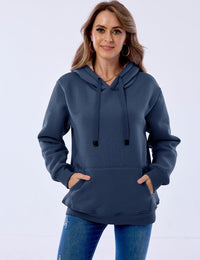 Women's Casual Fleece-Lined Hoodie - Lilly