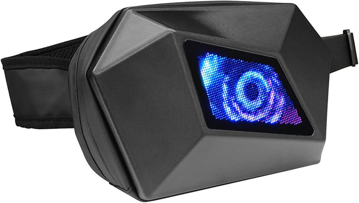 Bolso de hombro para motocicleta con pantalla LED programable – Nexora