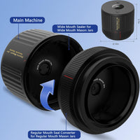 Electric Mason Jar Vacuum Sealer Kit - Preserve Freshness Fast!