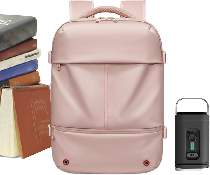 Mochila de viaje expandible e impermeable con compresión al vacío – Arvid