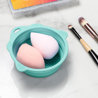 Foldable Silicone Brush Cleaning Bowl