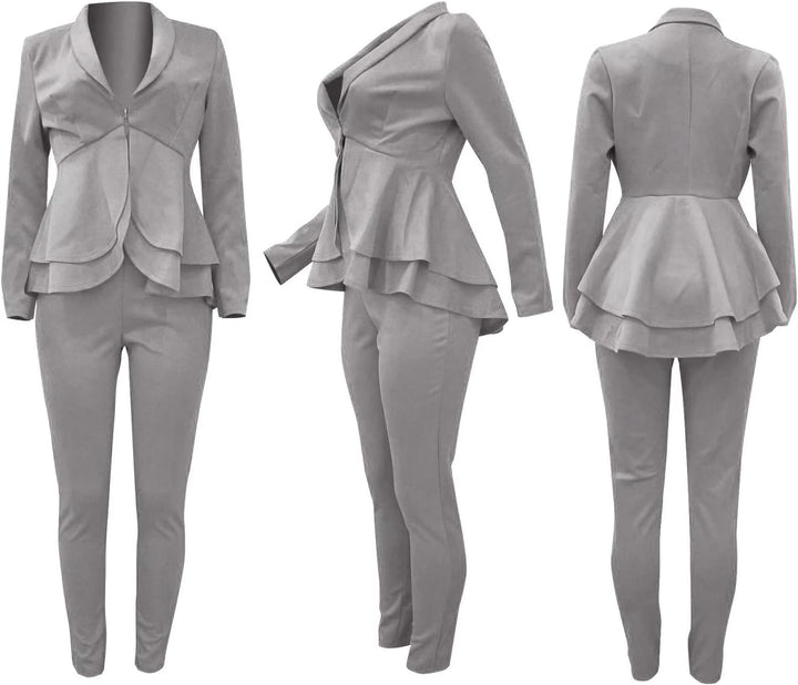 Blazer en Broek Set - Faylinn