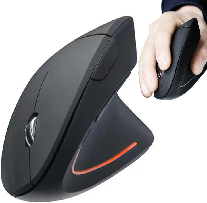 Ratón vertical inalámbrico ergonómico recargable – Elvion