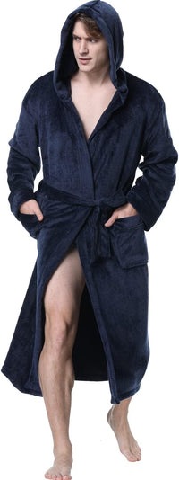 Luxe Heren Badjas met Capuchon - Lars