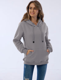 Women's Casual Fleece-Lined Hoodie - Lilly
