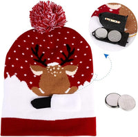 Verlichte Kerst Beanie - GlowDeer