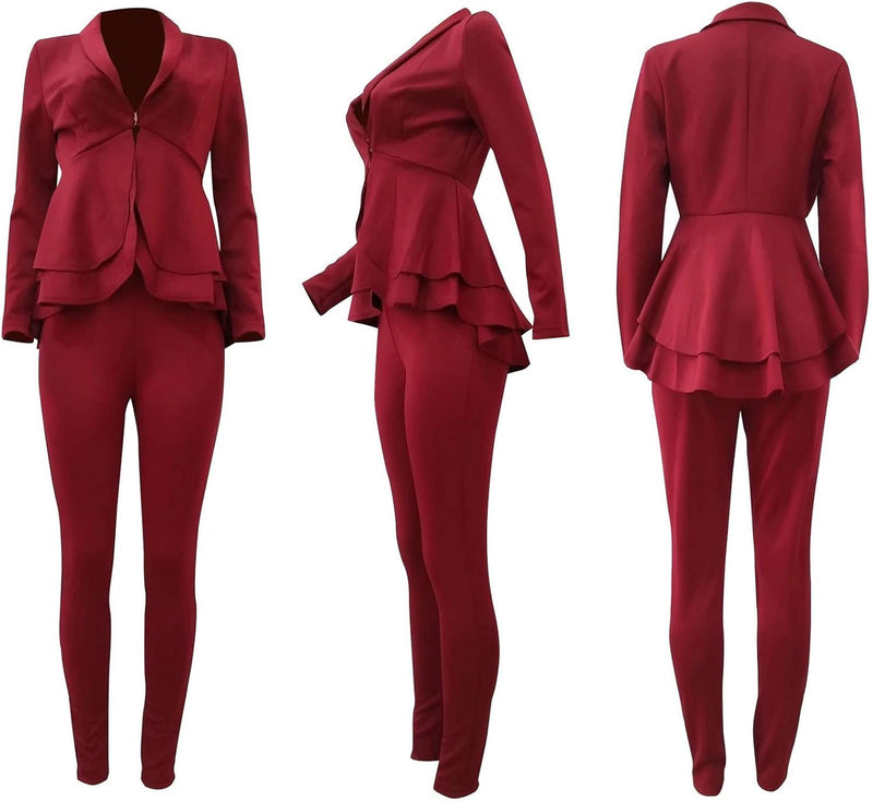 Blazer en Broek Set - Faylinn
