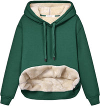 Women's Casual Fleece-Lined Hoodie - Lilly