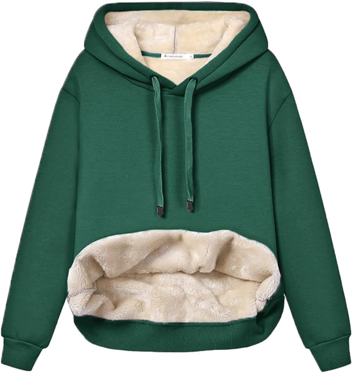Women's Casual Fleece-Lined Hoodie - Lilly
