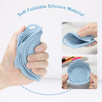 Foldable Silicone Brush Cleaning Bowl