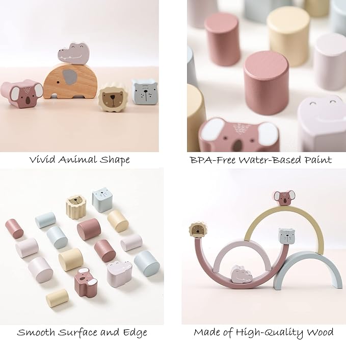 Montessori Wooden Play Set – Buildoro