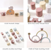 Montessori Wooden Play Set – Buildoro