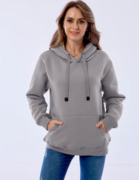 Women's Casual Fleece-Lined Hoodie - Lilly