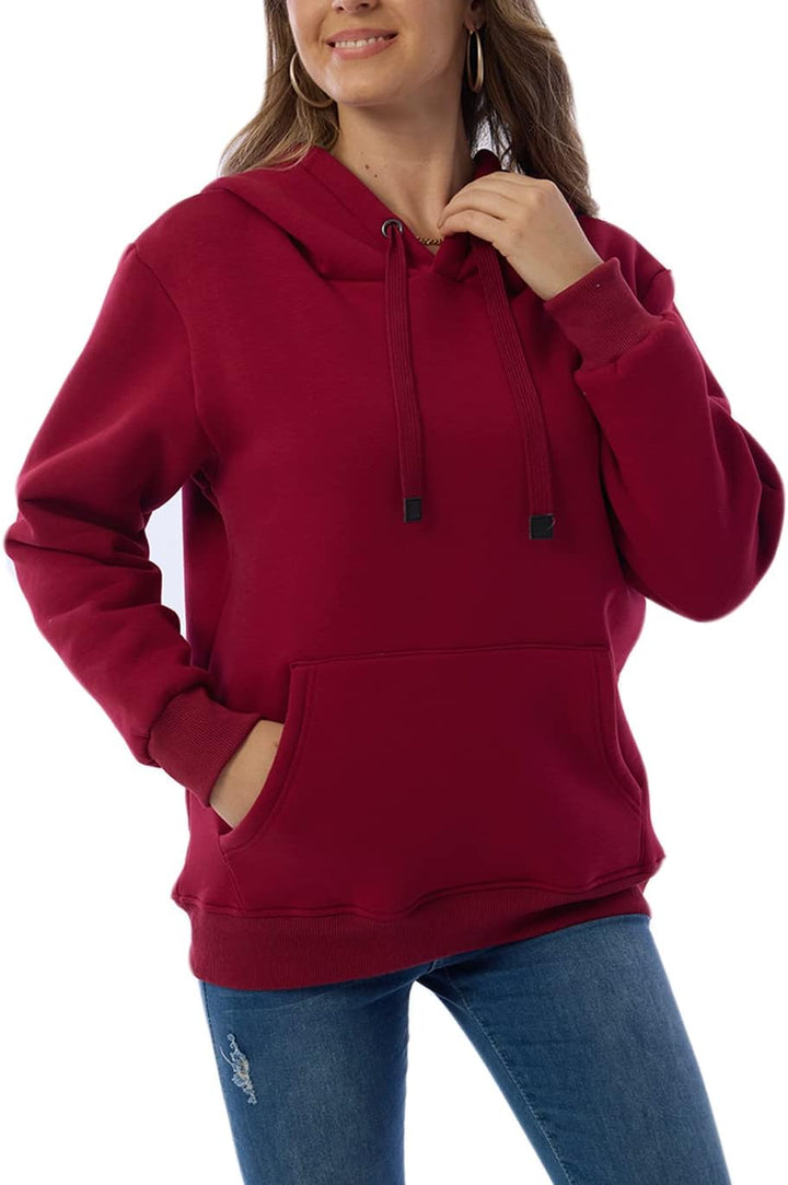 Women's Casual Fleece-Lined Hoodie - Lilly